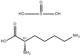 L-Lysine, sulfite (2:1) Struktur