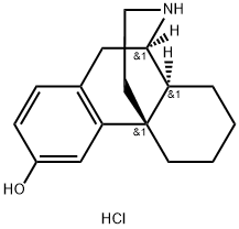 Norlevorphanol hydrochloride Struktur