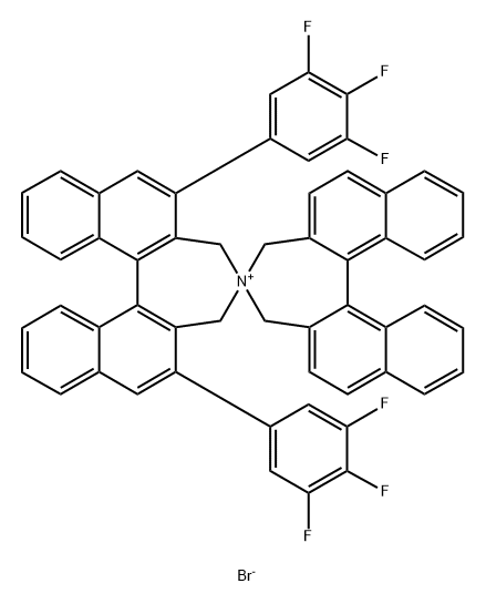 (R,R)-3,4,5-TRIFLUOROPHENYL-NAS BROMIDE Struktur