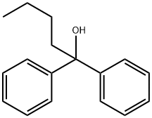 α-Butyl-α-phenylbenzenemethanol Struktur