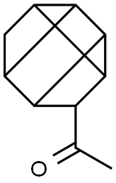 Ethanone, 1-tetracyclo[4.2.0.02,5.03,8]oct-4-yl-, stereoisomer (9CI) Struktur