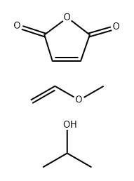 ISOPROPYL ESTER OF PVM/MA COPOLYMER Struktur