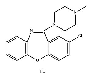 Loxapine hydrochloride Struktur