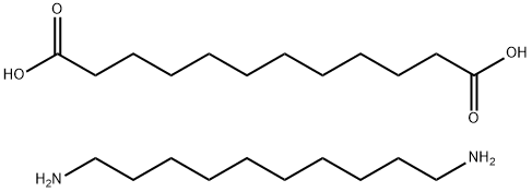 Polyamide of alkyldiamine and alkyldicarboxylic acid Struktur