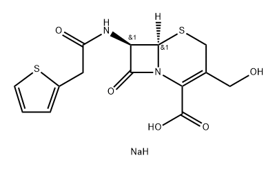 Cefalotin EP Impurity B Struktur