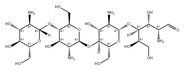 chitotetrose Struktur