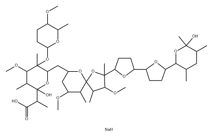 Septamycin sodium salt Struktur