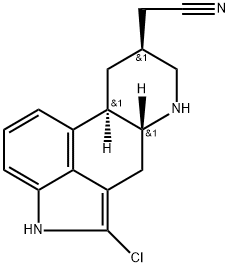 N-desmethyl lergotrile Struktur