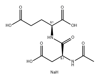 Isospaglumate sodium Struktur