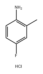 4-Fluoro-2-methylaniline hydrochloride Struktur