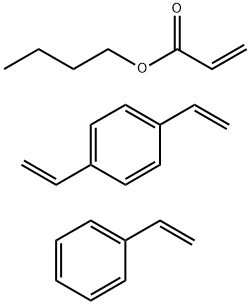 POLYMERC-65,STYRENE-ACRYLATECOPOLYMER Struktur