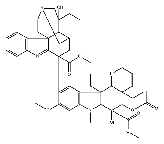 Vincathicine Struktur