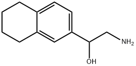 2-Naphthalenemethanol, α-(aminomethyl)-5,6,7,8-tetrahydro- Struktur