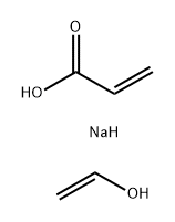 SODIUM ACRYLATE/VINYL ALCOHOL COPOLYMER Struktur