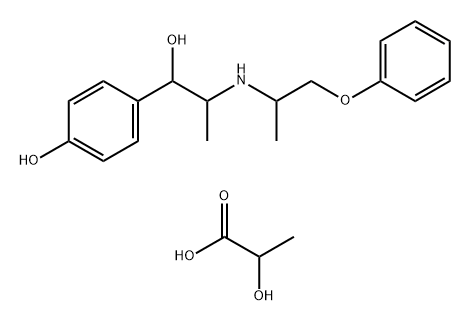 isoxsuprine lactate Struktur