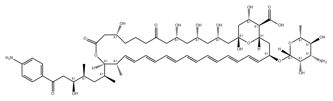 3-Deoxo-3-hydroxycandicidin D Struktur