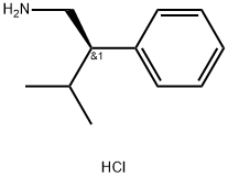 (R)-3-Methyl-2-phenylbutylamine hydrochloride Struktur