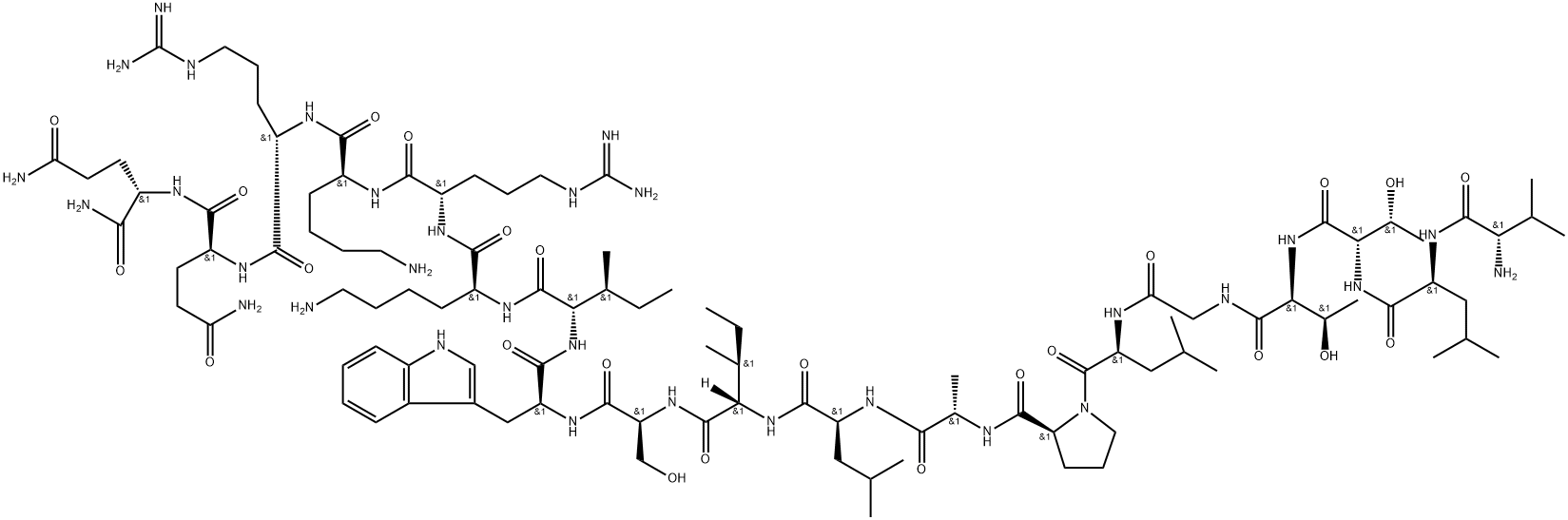 melittin(8-26) Struktur