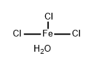 FERRIC CHLORIDE, DODECAHYDRATE) Struktur