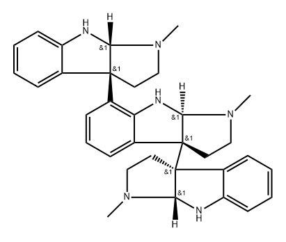 Hodgkinsine B Struktur