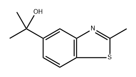 5-Benzothiazolemethanol,alpha,alpha,2-trimethyl-(7CI,8CI) Struktur