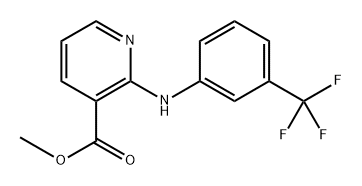 尼氟滅酸甲酯, 59361-45-4, 結(jié)構(gòu)式