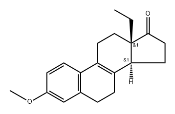 rac-(13R*)-13-エチル-3-メトキシゴナ-1,3,5(10),8-テトラエン-17-オン