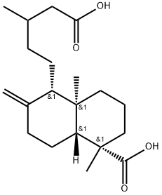 dihydroagathic acid Struktur