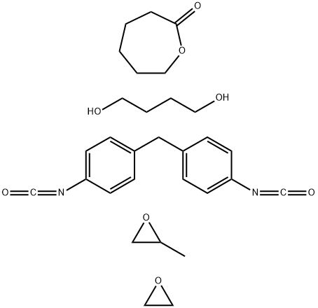 POLY(4 4'-METHYLENEBIS(PHENYL ISOCYANAT& Struktur