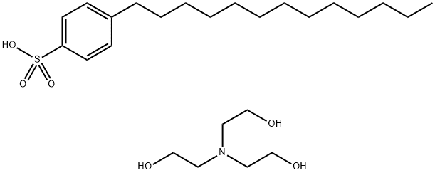 TEA-TRIDECYLBENZENESULFONATE Struktur