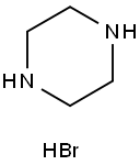 Piperazine, hydrobromide (1:1) Struktur