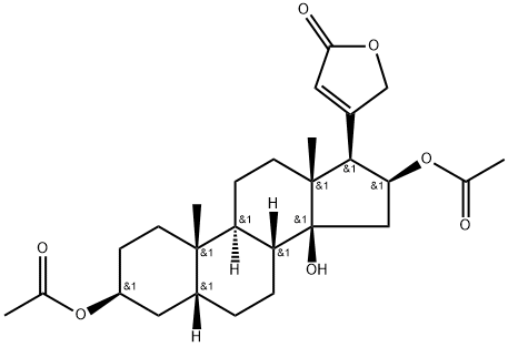 gitoxigenin 3,16-diacetate Struktur