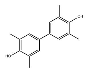 [1,1-Biphenyl]-4,4-diol,3,3,5,5-tetramethyl-,radicalion(1-)(9CI) Struktur