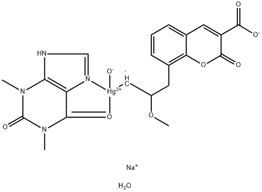 Mercumatilin Struktur