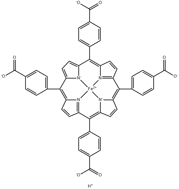 TCPP-Fe(2+) Struktur