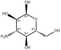 α-D-Glucopyranose, 3-amino-3-deoxy- Struktur