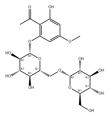 HYRCANOSIDE Struktur