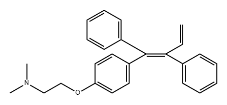 Toremifene Impurity 4 Struktur