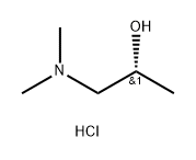 2-Propanol, 1-(dimethylamino)-, hydrochloride (1:1), (2R)- Struktur