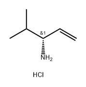 (R)-4-methylpent-1-en-3-amine HCl Struktur