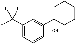 1-(3-(trifluoromethyl)phenyl)cyclohexanol Struktur