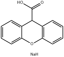 9H-Xanthene-9-carboxylic acid, sodium salt (1:1)