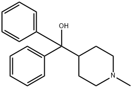 4-Piperidinemethanol, 1-methyl-α,α-diphenyl-