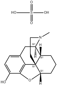 Desomorphine sulfate dihydrate Struktur