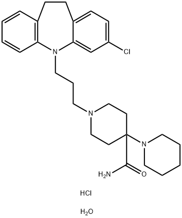 Dihydrochloride monohydrate  Struktur