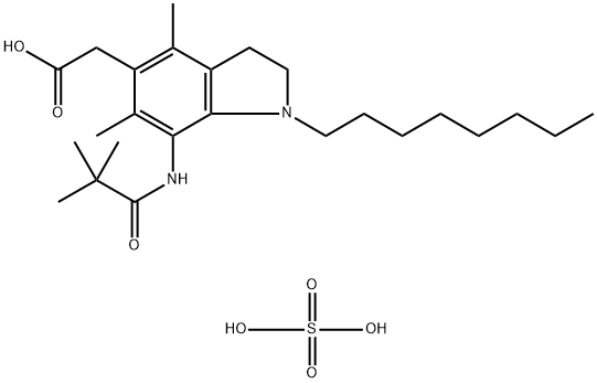 Pactimibe sulfate Struktur