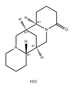 Lupanine dihydrochloride, (+/-)- Struktur