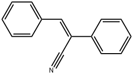 Benzeneacetonitrile, α-(phenylmethylene)-, (αZ)- Struktur