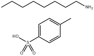 1-Octanamine, 4-methylbenzenesulfonate (1:1) Struktur