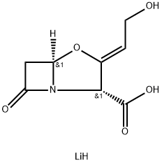 克拉維酸鋰, 61177-44-4, 結(jié)構(gòu)式